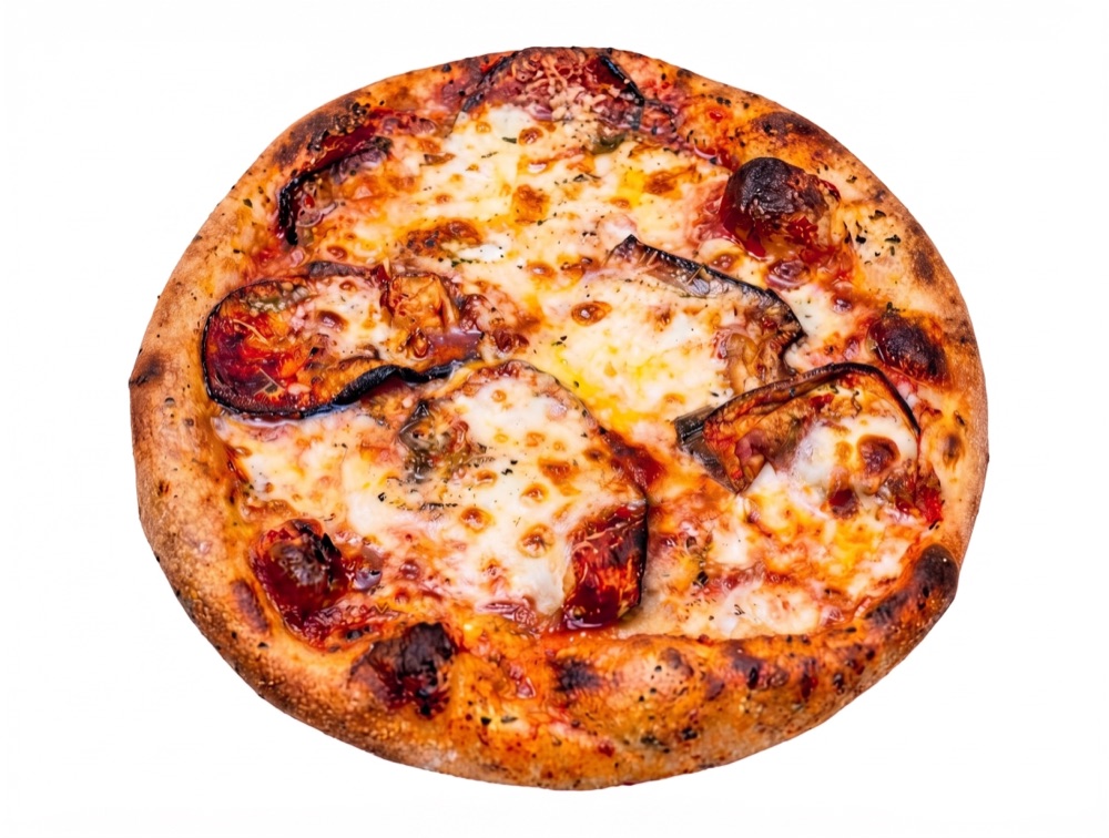 Pizza de provolone y berenjena de Pitsa!